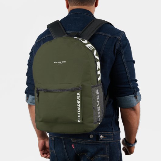 Cooler Vatertag von der Grünen Tochter Bedruckter Rucksack (Insitu (Modell))