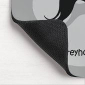 Cooler Vatiwindhund Mousepad (Ecke)