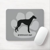 Cooler Vatiwindhund Mousepad (Mit Mouse)