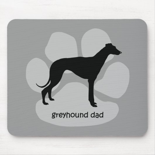 Cooler Vatiwindhund Mousepad (Vorne)