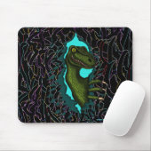 Cooler Velociraptordinosaurier mousepad Entwurf (Mit Mouse)