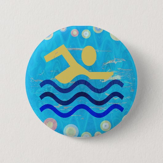 Cooler Verstand der KNÖPFE in heiße Zeiten Button (Vorderseite)