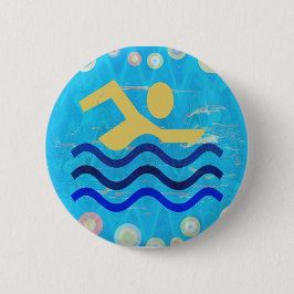 Cooler Verstand der KNÖPFE in heiße Zeiten Button