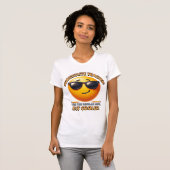 Cooler Vertretungslehrer T-Shirt (Vorne ganz)
