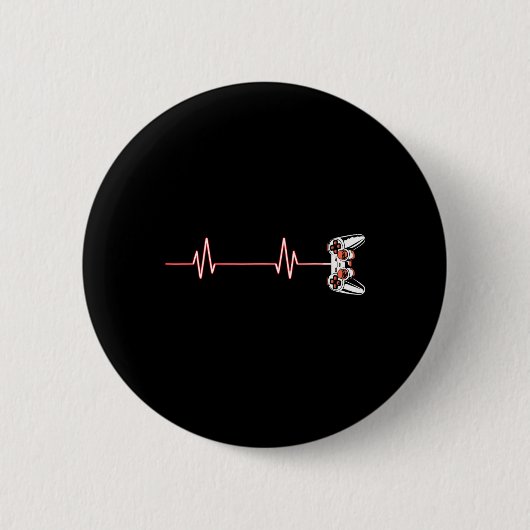Cooler Videospielcontroller von Heartbeat Button (Vorderseite)