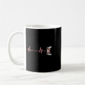 Cooler Videospielcontroller von Heartbeat Kaffeetasse (Links)