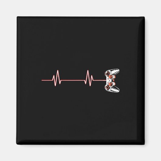 Cooler Videospielcontroller von Heartbeat Magnet (Vorne)