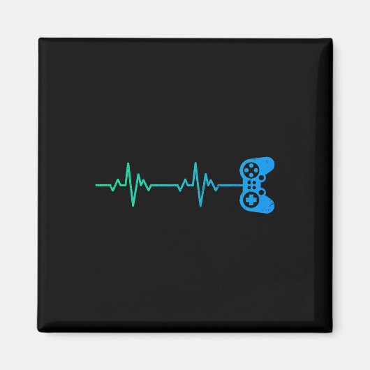 Cooler Videospielcontroller von Heartbeat Magnet (Vorne)