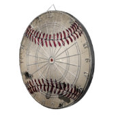 Cooler Vintage-Grunge-Baseball Dartscheibe (Vorderseite rechts)