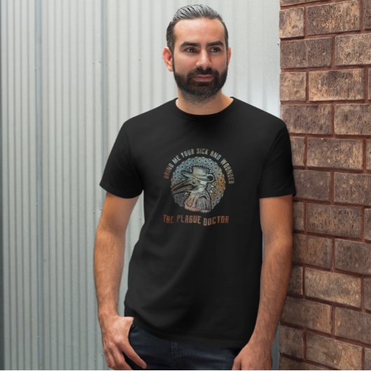 Cooler Vintage-Pestdoktor   T-Shirt