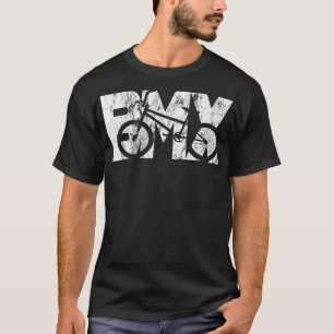 Cooler Vintager BMX-Fan-Rennen für Biker T-Shirt