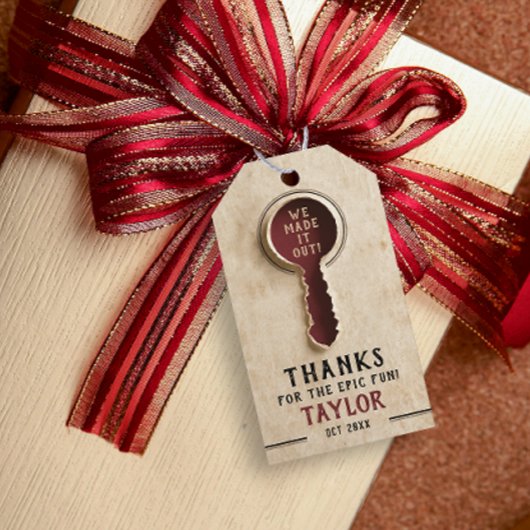 Cooler Vintager Escape Room Detection Spy Mystery  Geschenkanhänger