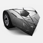 Cooler Vintager Grunge-Fußball im Ziel Krawatte (Gerollt)