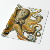 Cooler Vintager Kraken Geschenkpapier (Ungerollt)