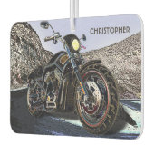 Cooler Vintager Straßenlärm Chopper Autolufterfrischer (Links)