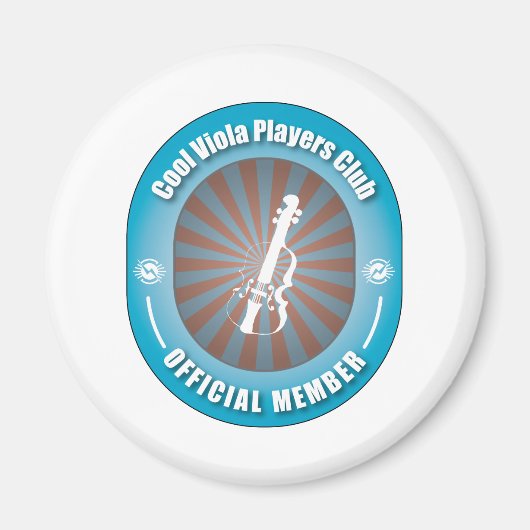 Cooler Viola Players Club Magnet (Vorne)