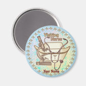Cooler Visiting Nurse-Magnet Magnet (Vorderseite/Rückseite)