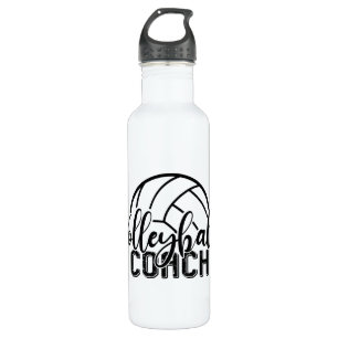 cooler Volleyball-Sporttrainer - Kunst Edelstahlflasche