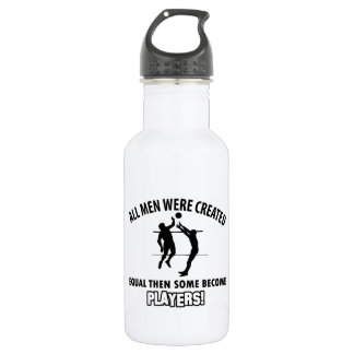 cooler Volleyballspielerentwurf Trinkflasche