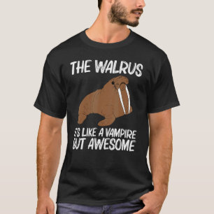 Cooler Walrus für Männer Frauen Nordpol Pazifische T-Shirt