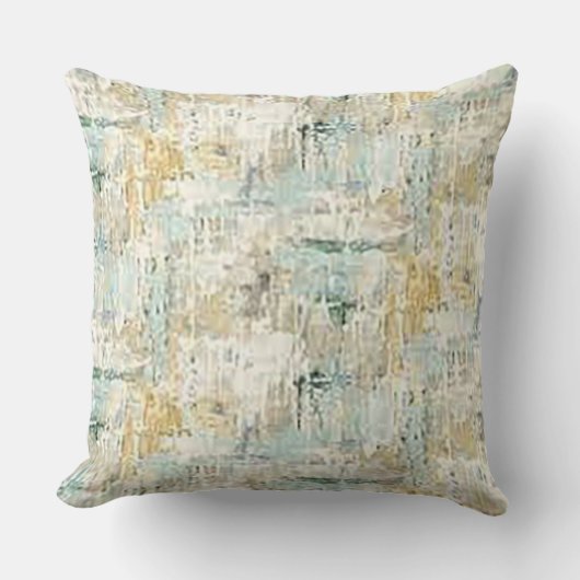 Cooler Wasserfall Peppermint Kissen (Vorderseite)