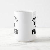 Cooler Wasserpoloentwurf Kaffeetasse (Mittel)