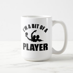 Cooler Wasserpoloentwurf Kaffeetasse