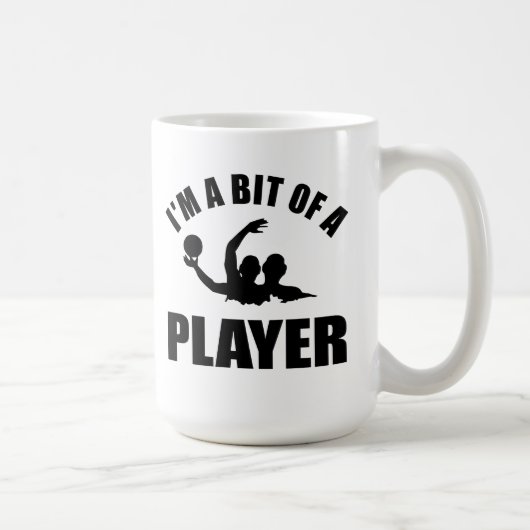 Cooler Wasserpoloentwurf Kaffeetasse (Rechts)