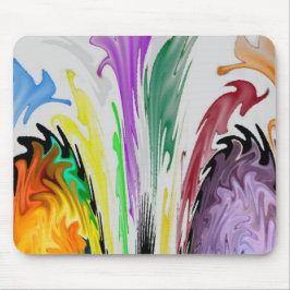 cooler Watercolor abstrakt Mousepad