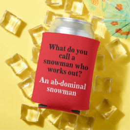 Cooler Weihnachts-Vater Joke Dosenkühler