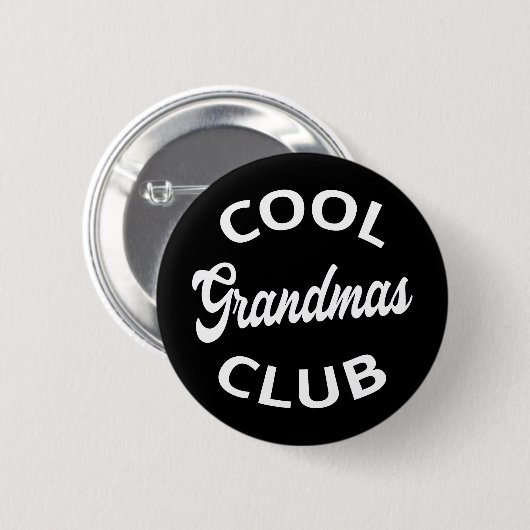 Cooler Weihnachtsclub I Button (Vorne & Hinten)