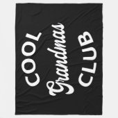 Cooler Weihnachtsclub I Fleecedecke (Vorderseite)