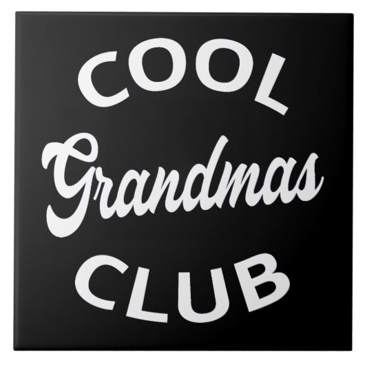 Cooler Weihnachtsclub I Fliese (Vorderseite)