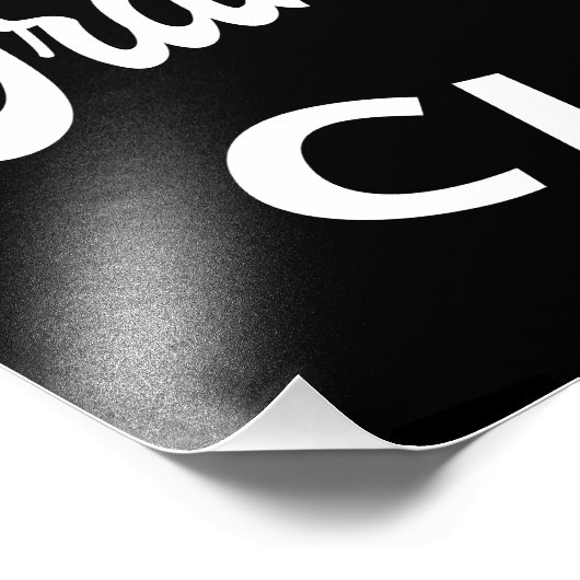 Cooler Weihnachtsclub I Fotodruck (Ecke)