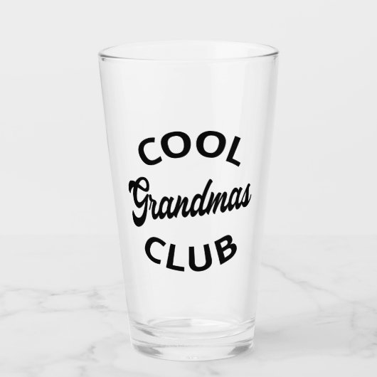Cooler Weihnachtsclub I Glas (Vorderseite)