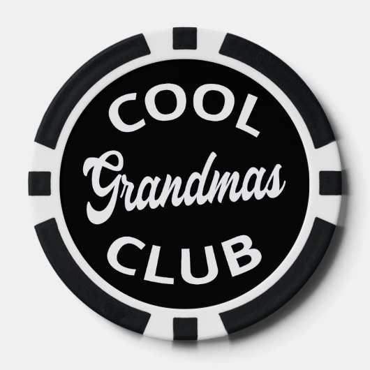 Cooler Weihnachtsclub I Pokerchips (Vorderseite)