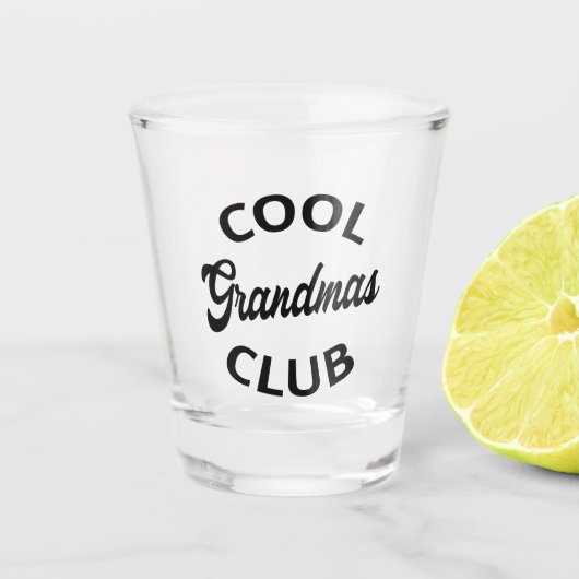 Cooler Weihnachtsclub I Schnapsglas (Vorderseite)