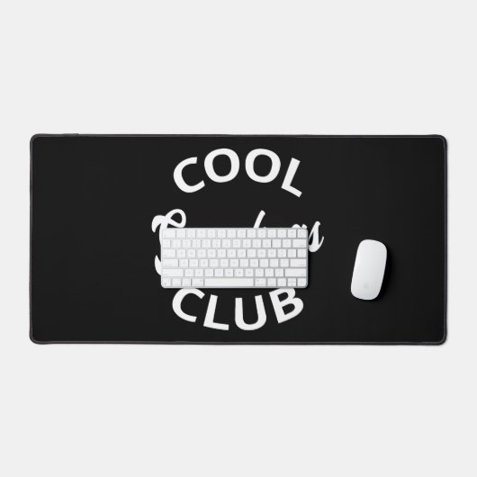 Cooler Weihnachtsclub I Schreibtischunterlage (Tastatur & Maus)