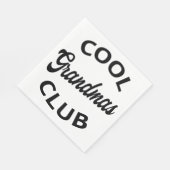 Cooler Weihnachtsclub I Serviette (Ecke)