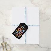 Cooler Weihnachtsclub III Geschenkanhänger (Mit Garn)