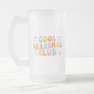 Cooler Weihnachtsclub III Mattglas Bierglas