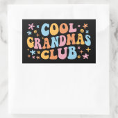 Cooler Weihnachtsclub III Rechteckiger Aufkleber (Tasche)