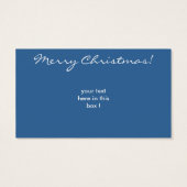 Cooler Weihnachtsfeiertag (Rückseite)