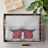 Cooler Weihnachtsfest in Schwarzen Booten Weihnach Seidenpapier (Geschenk)