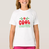 Cooler Weihnachtslieder - Retro Holiday Style T-Shirt (Vorderseite)