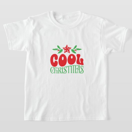 Cooler Weihnachtslieder - Retro Holiday Style T-Shirt (Ablage )