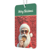 Cooler Weihnachtsmann Autolufterfrischer (Links)
