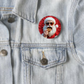 Cooler Weihnachtsmann Button (Beispiel)