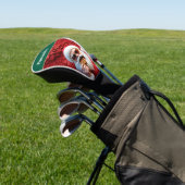 Cooler Weihnachtsmann Golf Headcover (In SItu)