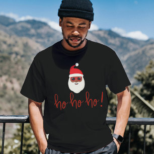 Cooler Weihnachtsmann Ho Ho Ho T-Shirt
